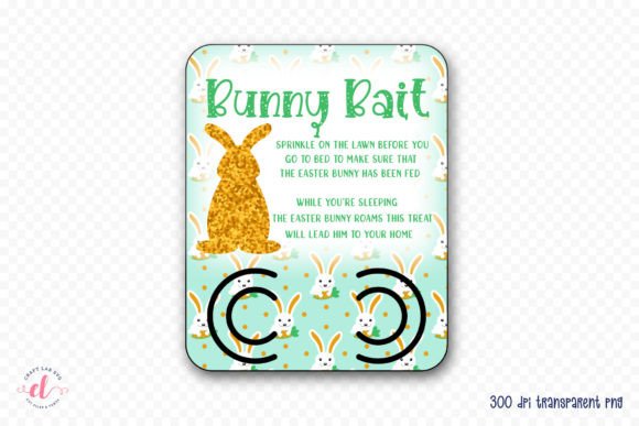 Download Printable Bunny Bait Card | Easter Card - Easter card Collection