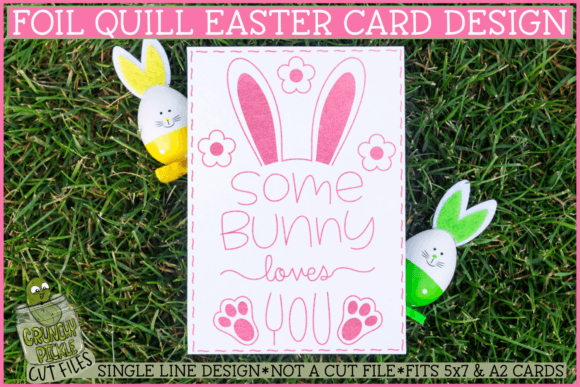 Download Foil Quill Easter Card, Some Bunny - Premium Resources